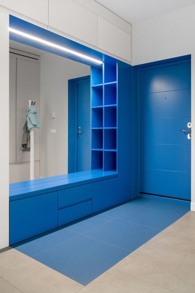 porte blu