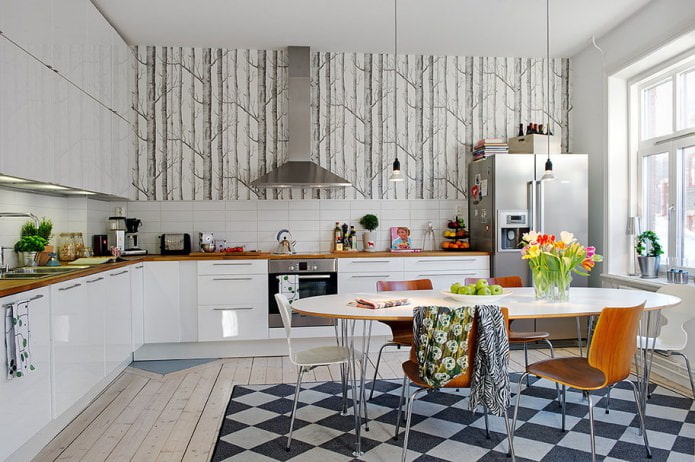 Stile scandinavo in cucina