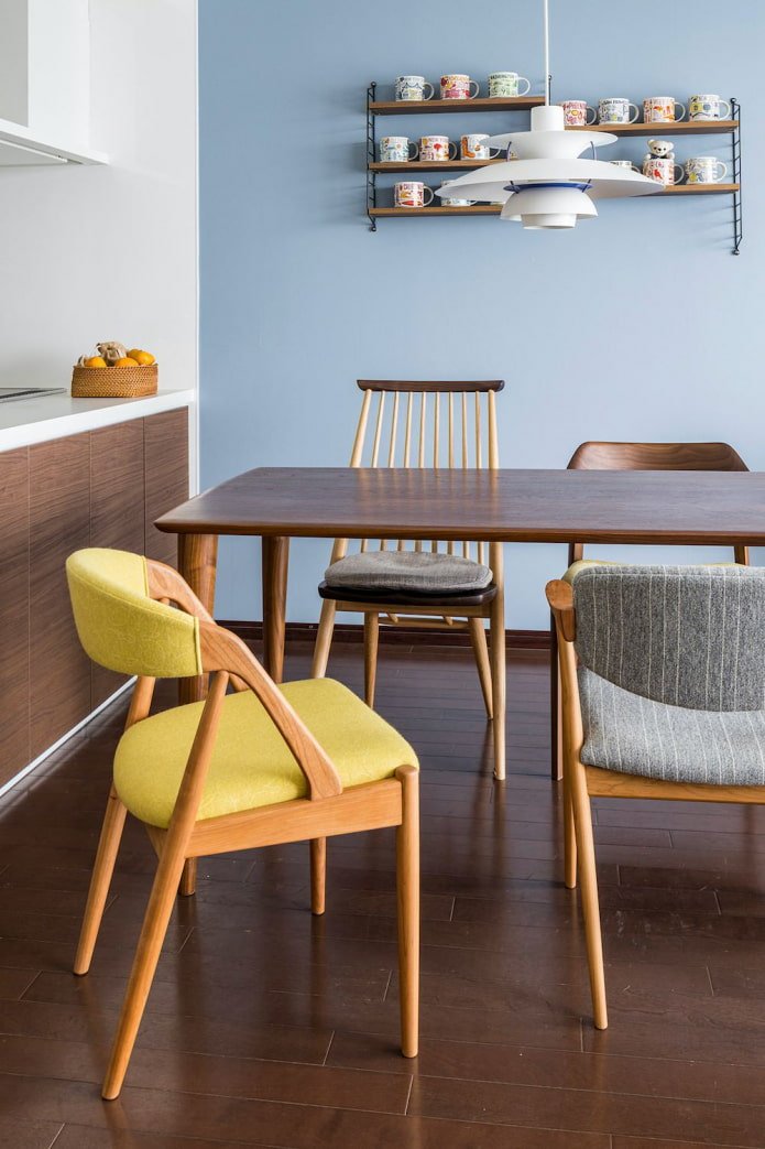 Sedie, design laconico