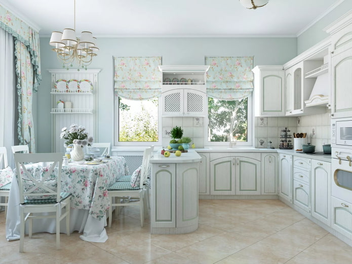 cucina in stile provenzale