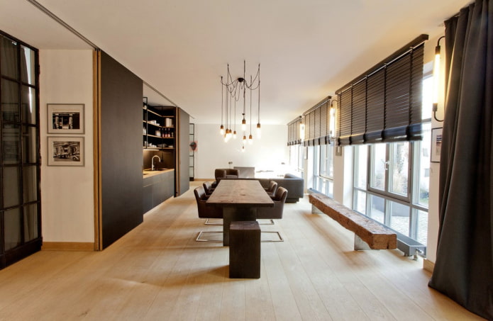 nascondere la cucina in casa