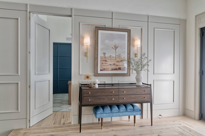 porta segreta in stile classico