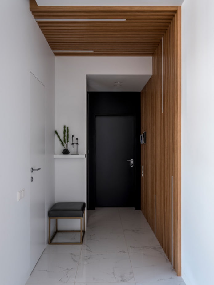 porta a vetri nascosta