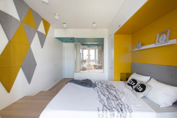 Bianco, giallo e grigio