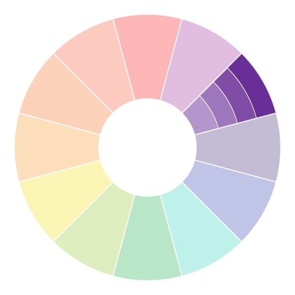 combinazione di colori monocromatici