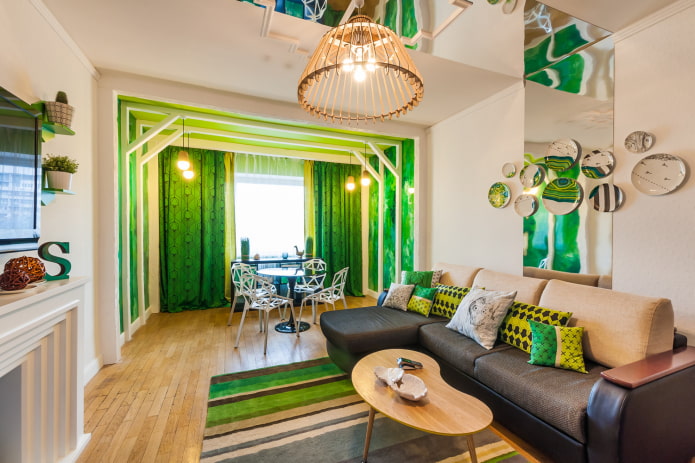 verde all'interno
