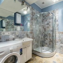 Interno del bagno in stile moderno: 60 migliori foto e idee per il design-17