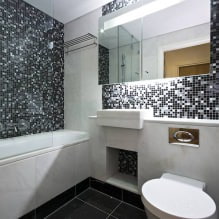 Interno del bagno in stile moderno: 60 migliori foto e idee di design-13