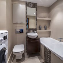 Interno del bagno in stile moderno: 60 migliori foto e idee di design-12