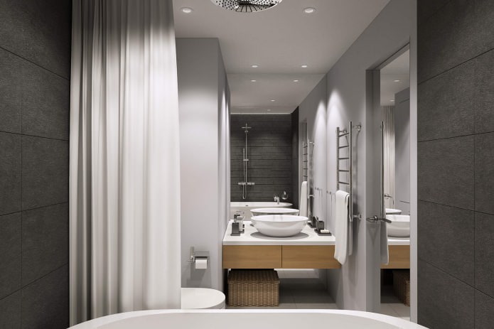 design bagno moderno 4,7 mq