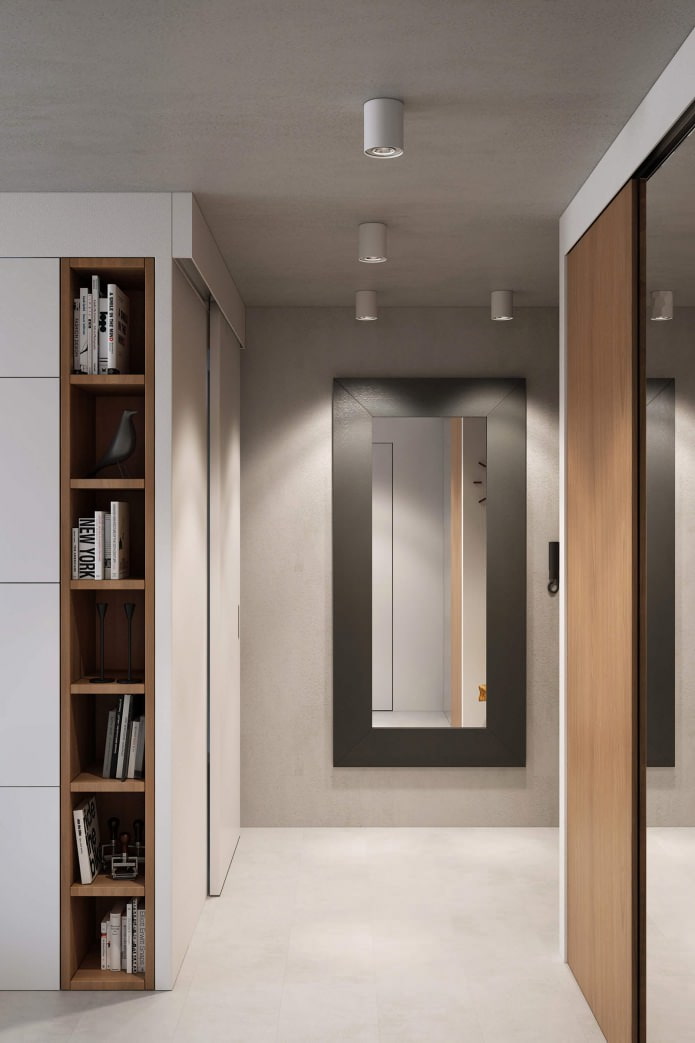 design moderno del corridoio