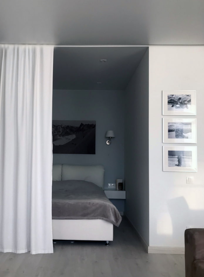 camera da letto buia