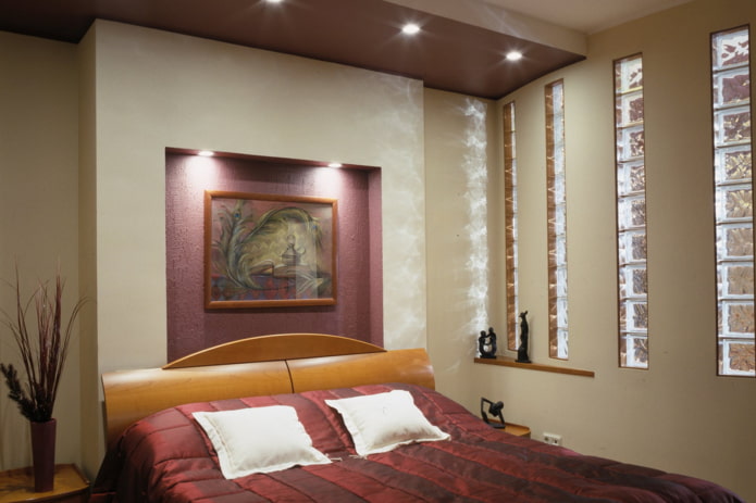 design camera da letto senza finestre