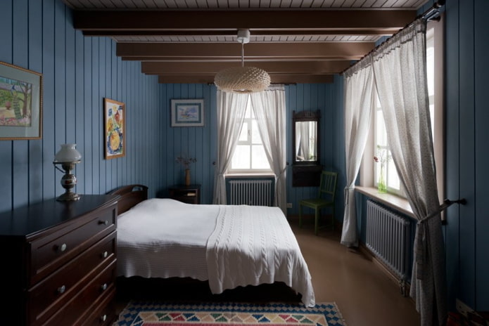 camera da letto in stile tradizionale