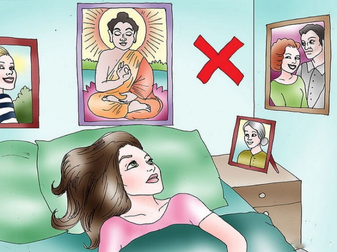 foto in camera da letto secondo il Feng Shui