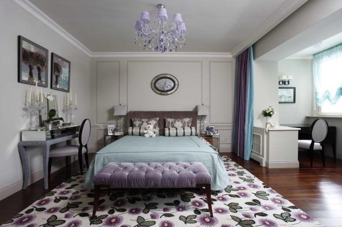 camera da letto con studio