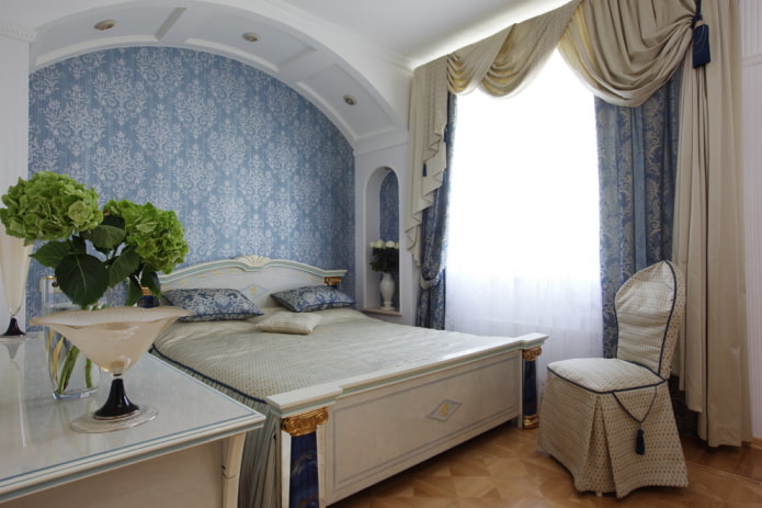 tessuti per la camera da letto in stile classico