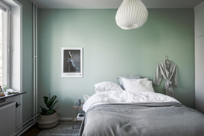 pareti verde chiaro