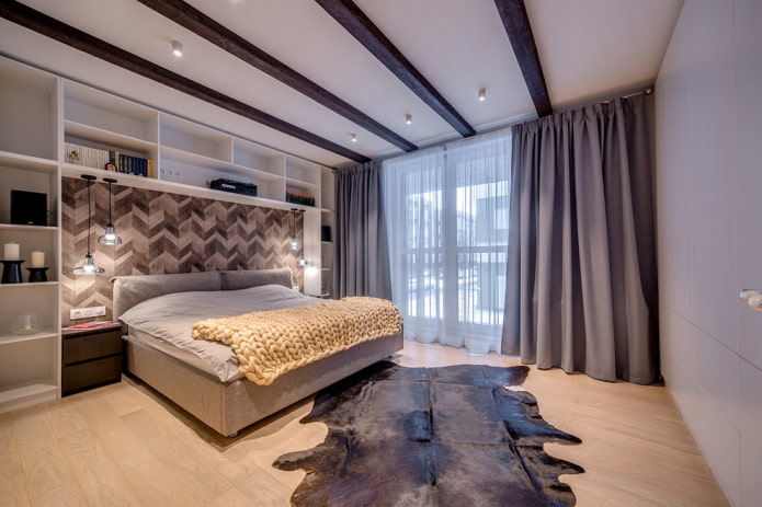soffitto con travi