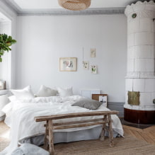Camera da letto in stile scandinavo-4