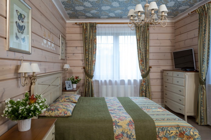 mobili per camera da letto in stile rustico country