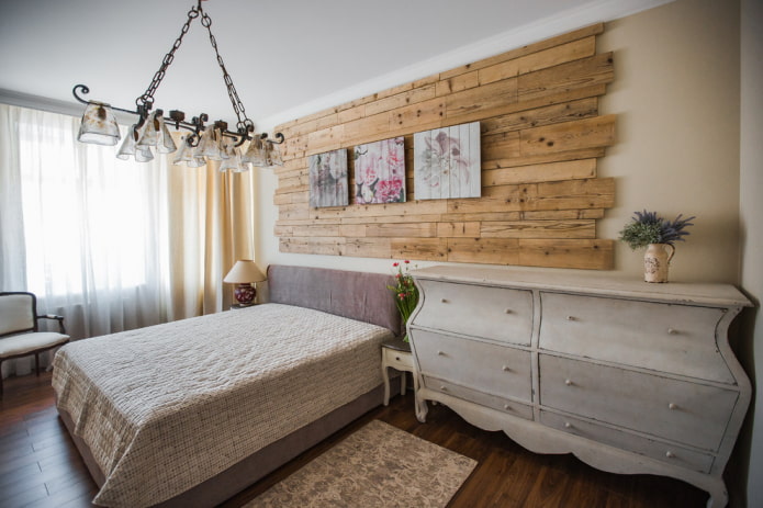 mobili per la camera da letto in stile rustico country