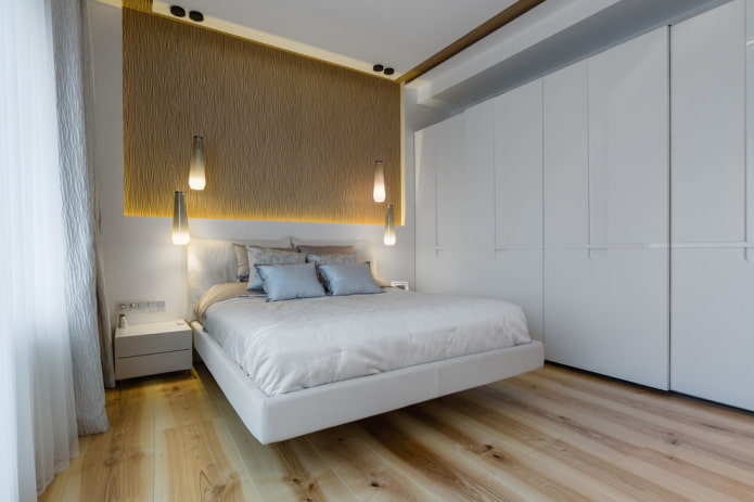 mobili per l'arredamento della camera da letto in stile minimalista