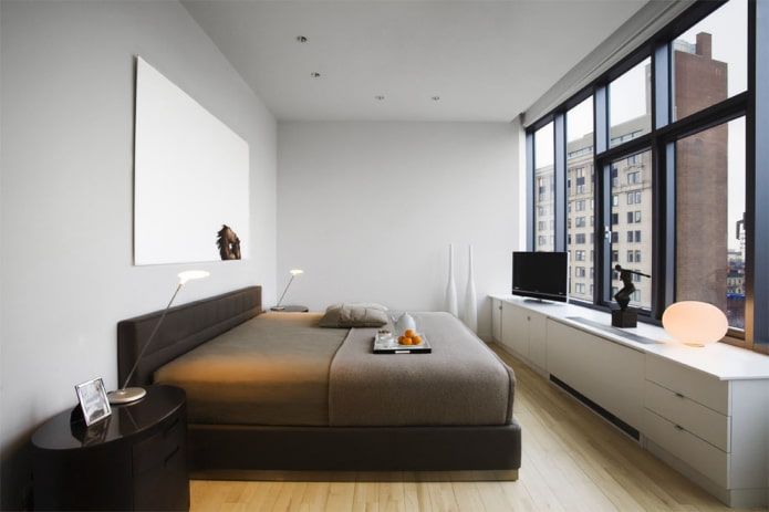mobili per l'arredamento della camera da letto in stile minimalista