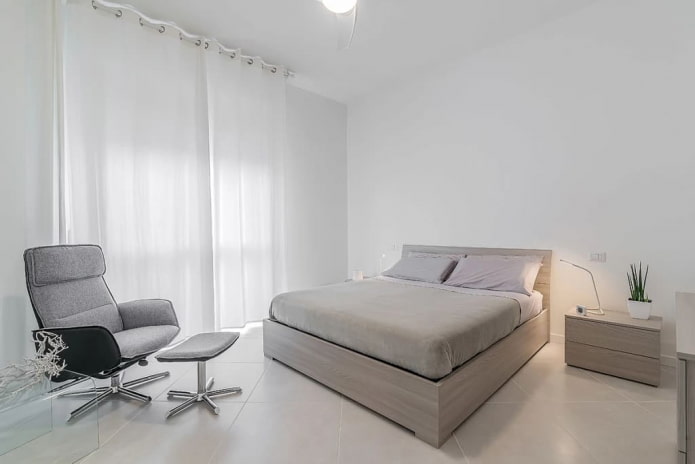 mobili per l'arredamento della camera da letto in stile minimalista