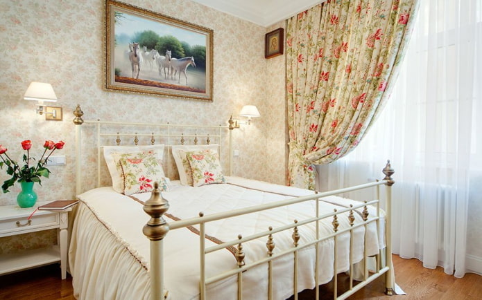 mobili per l'arredamento della camera da letto in stile provenzale