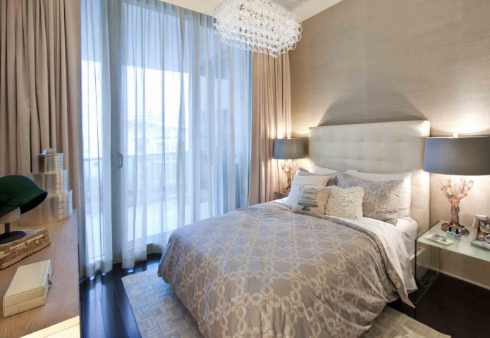 mobili chiari per la camera da letto