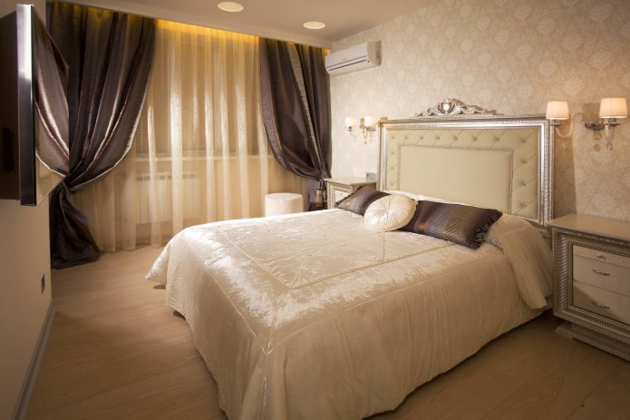 design classico della camera da letto