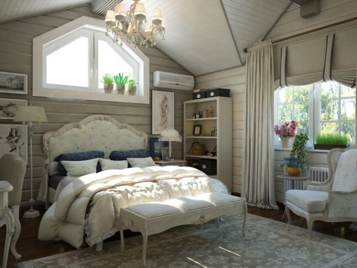 finestra sopra il letto