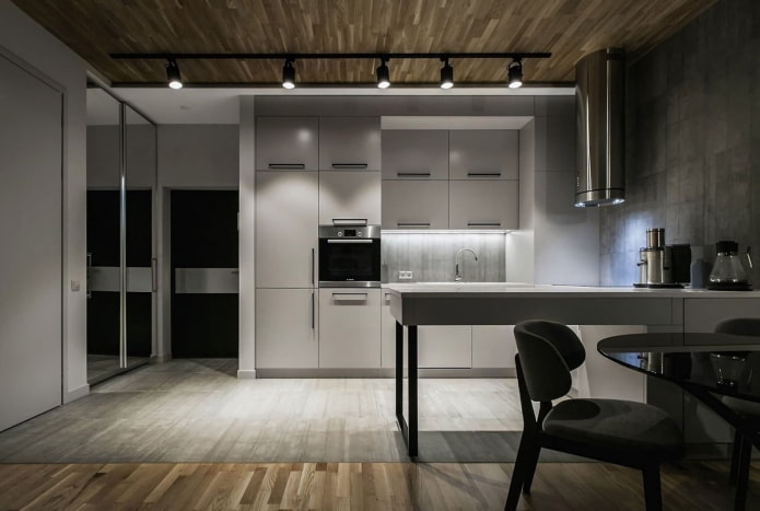 faretti nel design della stanza