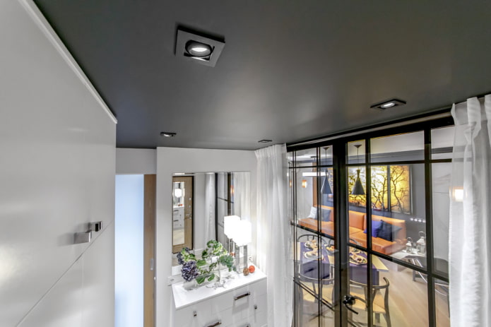 Faretti integrati nell'interior design