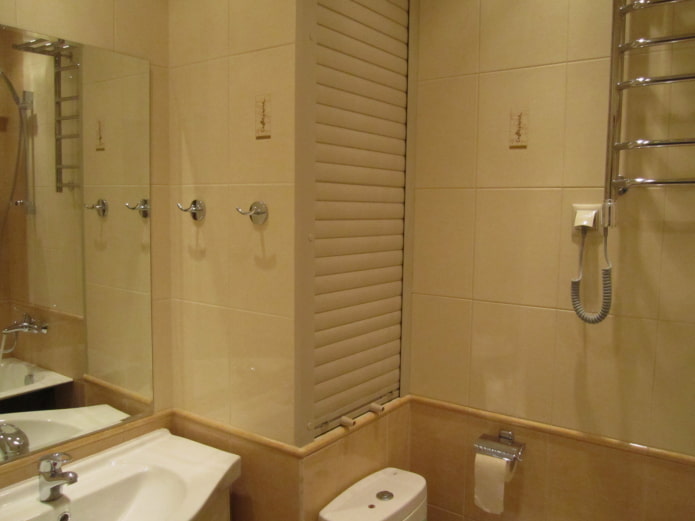 tende in bagno