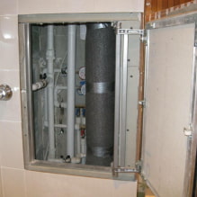 Come chiudere i tubi del bagno, ma lasciarli facilmente accessibili-1
