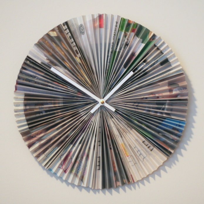 orologio da pagine di riviste