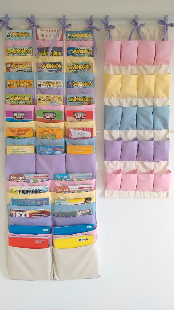 Organizzatore da un vecchio lenzuolo