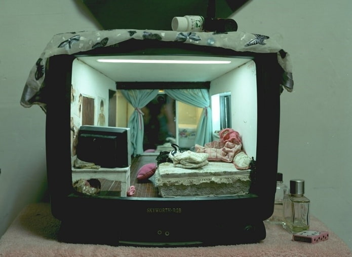 Camera da letto con TV