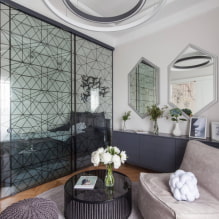 Design degli interni con pareti divisorie in vetro-4