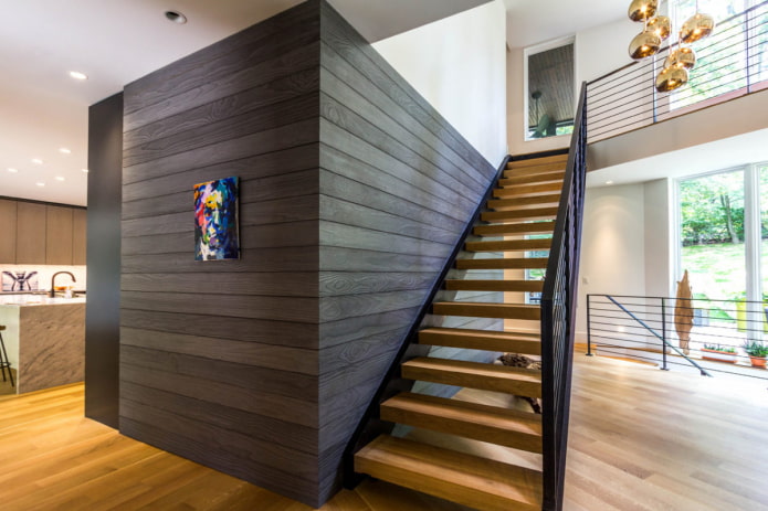 parete decorativa in planken