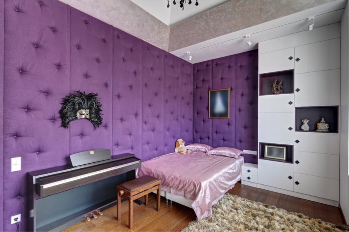 pannelli viola tenue