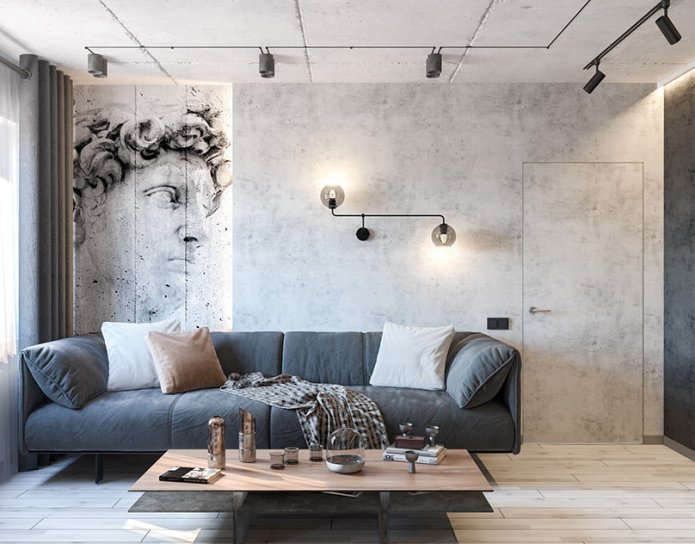 pareti in stile loft