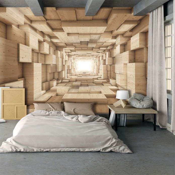camera da letto in stile moderno