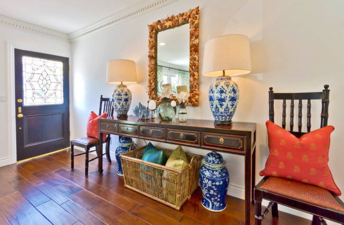 design del corridoio in stile eclettico