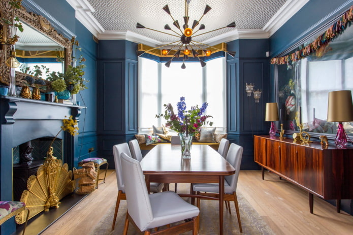 Lampadario decorato