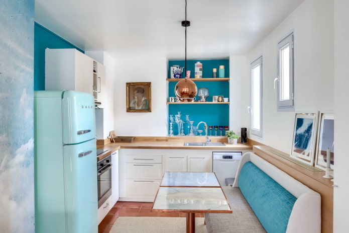 Cucina luminosa