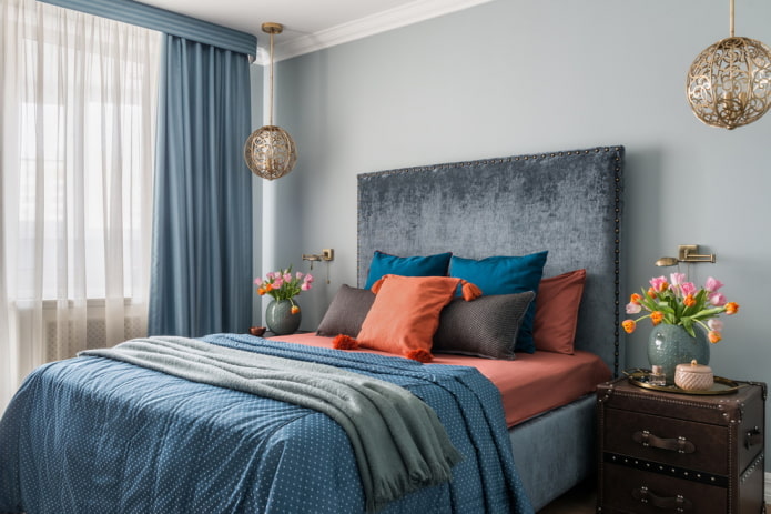 Camera da letto in stile fusion