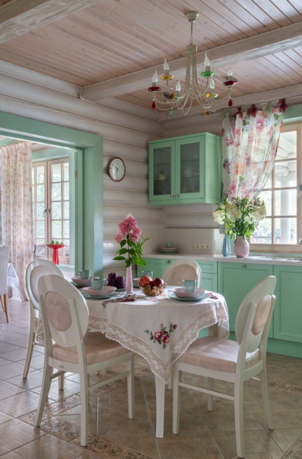 stile country in cucina